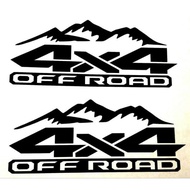 4x4 car stickers for all cars 15cmx44cm