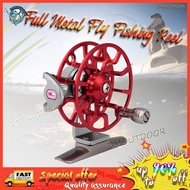 【DM】Fly Fishing Reel Aluminum Alloy Fly Reel Fishing Reel Ice Fly Fishing Reel Baitcasting Fishing Trolling Reel
