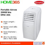 EuropAce Portable Aircon 20000btu EPAC 20A