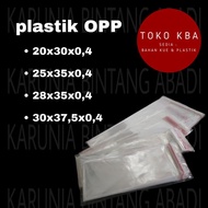 OPP plastic bag | Plastic seal | Plastic glue 20x30, 25x35, 28x35, 30x37.5