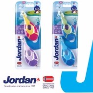 Jordan kid Step1 Children's Toothbrush Age 0-2 Years (Pair Pack)​ multipack Jordan Toothbrush