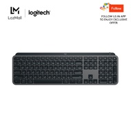Logitech MX Keys S Advanced Wireless Illuminated Keyboard - Tactile Responsive Typing Automatic Backlighting Flow-enabled Metal Build USB-C Quick Charging Multi-Device