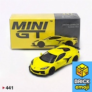 Mini GT 441 Chevrolet Corvette Z06 Accelerate Yellow 1/64 Đồ chơi mô hình xe hơi