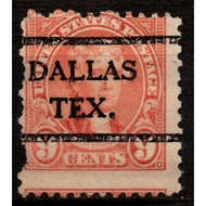 USA Vintage 9 Cents Postage Stamp JEFFERSON Postage Pre-Canceled Various Cities/States AMERICANA