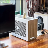[ttess] Zzaw c5 alle aluminium matx kleines gehäuse atx netzteil rtx4070 grafikkarte 240 wasserkühle