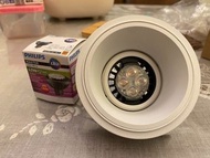 PHILIPS LED 6.5W 3000K 嵌入式 天花燈