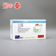 理的 - 醫用外科口罩獨立包裝 (17.5cm x 9cm) - 大碼 30片裝 (香港製造)