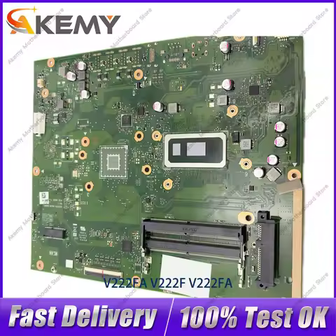 V222FA Motherboard For ASUS Vivo AiO V222F V222FA V222FB Mainboard With 10th Gen I3 i5 i7 tests OK f