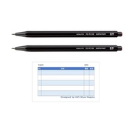 Kokuyo Pencil Sharpener 0.9mm Black PS-PE109D-1P Set of 2 pencils + 1 original ToDO memo