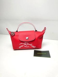 Longchamp Le Pliage Xtra Pouch Bag in Red - 34175HDA-545