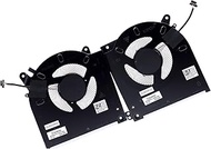 Deal4GO CPU Cooling Fan 0D1X38 D1X38 EG50061S1-C080-S9A w/GPU Cooler Fan 0TG9V0 TG9V0 EG50061S1-C070