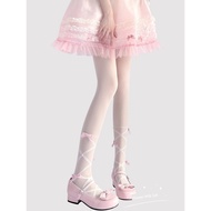 socks women winter socks Bow Thin Lolita Pure Pearl Lolita