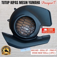 MESIN Yamaha Mio M3 soul GT Fino fi xride Engine Fan cover new 125 CC 2ph