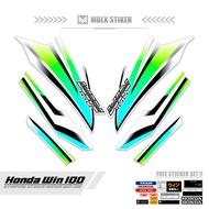 HONDA WIN STRIPING MTF 91/S WIN 100 STICKER/S WIN STICKER/S STICKER/S STREPING/S STIPING/S STRIPING/