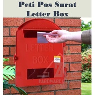 Letter Box Plastic Pos Box Pvc Mail Box Outdoor | Pos Peti Surat Plastik Luar Rumah
