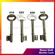 Fuda Mortise Key For Door Lock Number (610 / 622 / 638 / 645)