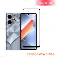 Full Cover Tempered Glass Tecno Pova 6 Pro Glass Screen Protector For Tecno Pova 6 Neo 9H Hardness C