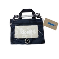 Marimekko 091661 有趣的十字口袋 Unikko 單肩包，海軍藍