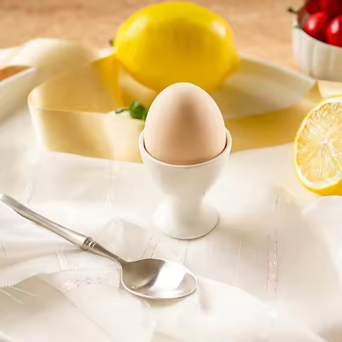 1/2/4/6pcs Egg Cup Holder Boiled Eggs Cup Stand Tool Caviar Cup Breakfast Egg Holder Banquet Eggs Su