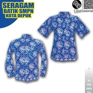 SERAGAM BATIK SMP - BATIK DEPOK RESMI