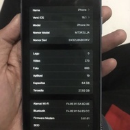 Hp IPhone xr second Original