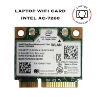 USED Laptop Wireles Network Wifi Mini PCIE Card Intel AC-7260 (dual band)