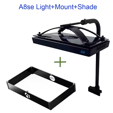 Full Spectrum WiFi App Marine LED Aquarium Light AIPAI A8SE II Max 240W Saltwater Coral Reef Fish Ta