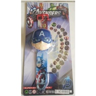 Avengers projector children's watch