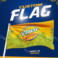 Bendera Custom Flag I Kualiti Terbaik I Saiz Standard