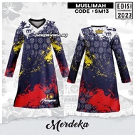 Jersey Muslimah Malaysia Alhamdulillah Design Terbaru MERDEKA 66 Jersey Muslimah Malaysia Baju Muslimah Couple Set Tshirt Jersey Murah Baju Muslimah Sublimation Microfiber