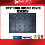 18” x 24” Heavy Duty Cast Iron Manhole Cover/Manhole Cover