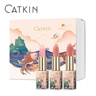 CATKIN Moonlight Tinted Lip Balm Gift Package 3PCS/SET Color-Changing Lip Balm Vitamin-E Moisturizin
