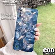 ITEL A26 Case - ITEL A26 Softcase - Butterfly Fashion Case - ITEL A26 Casing - Pro Camera Softcase -