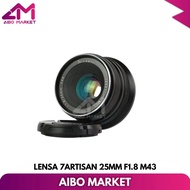 7artisans 25mm F1.8 M43 Lens for Olympus & Panasonic BLACK