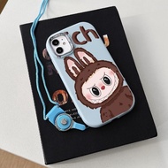 Soft Case For IQOO U5x Z7i Z9 5G Z9X 5G Silicon Silver Chrome Lens Simple Rabobo Latest Casing