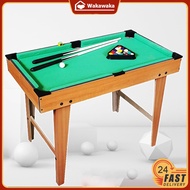 Mini billiard table for Kids wooden with tall feet pool table set taco billiards billiard table set