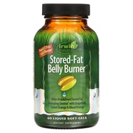 Irwin Naturals, Stored-Fat Belly Burner, 60 Liquid Soft-Gels