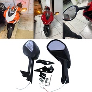 Black Rearview Side Mirrors With Turn Signal For Ducati 1299 Panigale S 2015-2018 959 Panigale 2015-