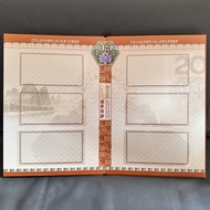 Prosperous Collection Banknotes Fifth Set RMB 20 Yuan 10 Pieces Collection Book Coin Book Empty Book