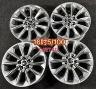 ♾️🩷鈴宸輪鋁🩷♾️TOYOT鈦色16吋5孔100（搭配橫濱205/55R16)8成胎/4輪4圈🈴購：12000元