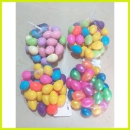 ❐ ☽ ۞ mini plastic eggtoys for kids(itlog pugo) /1.5inch 30pcs/pack