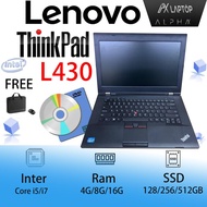 Laptop Lenovo Thinkpad L430 Core I5/I7 Gen 3 RAM 8GB SSD 256GB