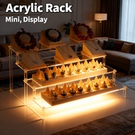Doll Storage Rack Stand Acrylic Display Jewellery Shelf Cosmetic