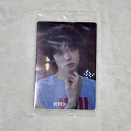 TXT YEONJUN ETCHED BANDAI GASHAPON JAPAN PHOTOCARD