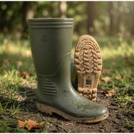 HIJAU AP Boots Green High Rubber Work Boots Safe Boots AP Boots 9506 AP Terra AP 2017 Men's Shoes
