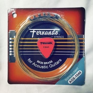 Fernando Acoustic Guitar String Set with Pick