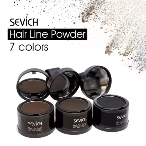 Sevich Hairline Repair Filling Powder With Puff Sevich Fluffy Thin Powder Pang Line Shadow Powder Fo