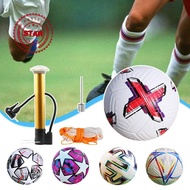 5 Colors Outdoor Sports Pu Leather Football Bal Lsoccer 5 Ball Ball Foot Size O7c6