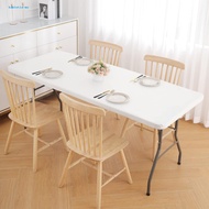 KA* Stretch Table Cover Square Folding Table Elastic Fabric Dining Table Cover Premium Stretch Table