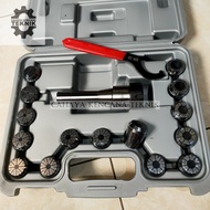 MESIN Collet set R8 ER32-15pcs Collet Chuck R8 machine NANTONG Spring Collet Milling Chuck Set R8 co